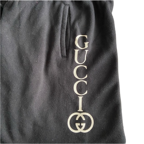 Authentic Gucci Shorts Black Size Large - Picture 5 of 8